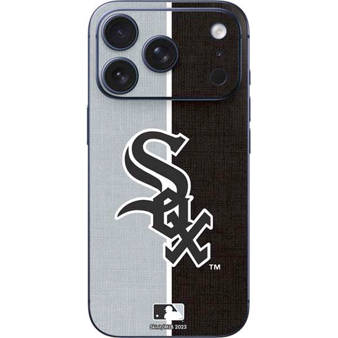 MLB Chicago White Sox Split iPhone 17 Pro Skin